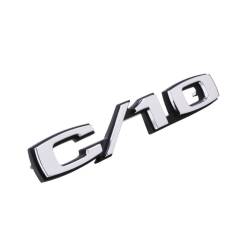Trim Parts - Trim Parts 9611 1969-70 Chevy/GMC Truck Front Fender Emblem "C/10" PAIR - Image 2