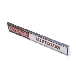 Trim Parts - Trim Parts 9710 1971 Chevy/GMC Truck Glove Box Door Emblem "Cheyenne Super" EACH - Image 2