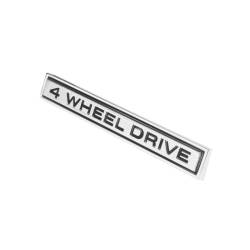Trim Parts - Trim Parts 9840 68-72 GMC Truck Front Fender Emblem "GMC 4 Wheel Drive" PAIR - Image 2