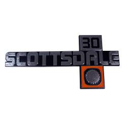 Trim Parts - Trim Parts 9910 1981-88 Chevrolet Scottsdale 30 Fender Emblems PAIR - Image 1