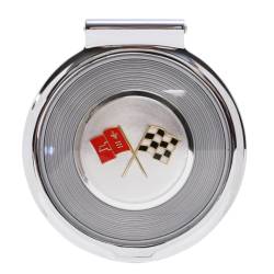 Trim Parts - Trim Parts 5013 1964 Corvette Gas Lid Assembly White Upper Left Corner EACH - Image 1