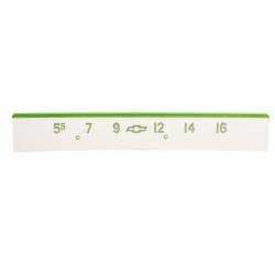 Trim Parts - Trim Parts 1225 1956 Full-Size Chevrolet Radio Lens Push Button Style EACH - Image 1