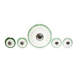 Trim Parts - Trim Parts 2067A 59-60 El Camino & Full-Size Chevrolet Instrument Lens Set BORG - Image 3