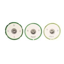 Trim Parts - Trim Parts 2099 1961-62 Full-Size Chevrolet Instrument Lens Set Wesclox 4Pc - Image 3