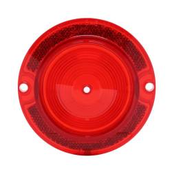 Trim Parts - Trim Parts A2250 1963 Chevrolet Impala Red Tail Light Lens w/o Trim EACH - Image 1