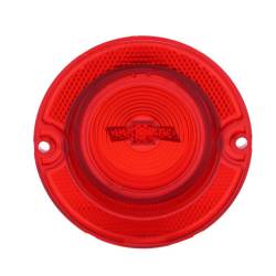 Trim Parts - Trim Parts A2250B 1963 Full-Size Chevrolet Red Tail Light Lens w/Red Bowtie EACH - Image 3