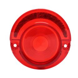 Trim Parts - Trim Parts A2350 1964 Full-Size Chevrolet Red Tail Light Lens w/o Trim EACH - Image 1
