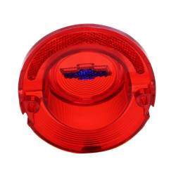 Trim Parts - Trim Parts A2350F 1964 Full-Size Chevrolet Red Tail Light Lens w/Blue Bowtie EA - Image 3