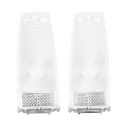 Trim Parts - Trim Parts A3047C 1966-67 Chevy II & Nova Clear Tail Light Lens PAIR - Image 1