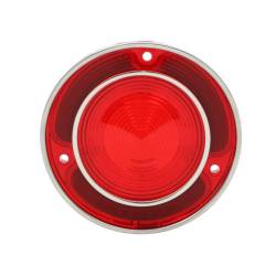 Trim Parts - Trim Parts A5803 70-71 Early Corvette Tail Light Lens EACH - Image 1
