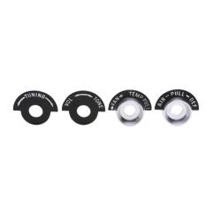Trim Parts - Trim Parts 5170 1963 Corvette Control Bezels w/o Air SET - Image 1