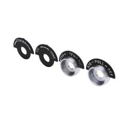 Trim Parts - Trim Parts 5170 1963 Corvette Control Bezels w/o Air SET - Image 2