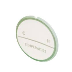 Trim Parts - Trim Parts 1418 1957 Full-Size Chevrolet Temperature Gauge Face EACH - Image 2