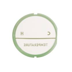 Trim Parts - Trim Parts 1418 1957 Full-Size Chevrolet Temperature Gauge Face EACH - Image 3