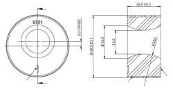 SuperPro - SuperPro SPF5731K Suspension Control Arm Bushing Kit for 19-23 Hyundai Santa Fe - Image 3