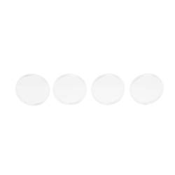 Trim Parts - Trim Parts 5121 1953-58 Corvette Gauge Lens Set - Image 1