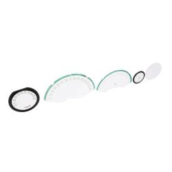Trim Parts - Trim Parts 5140 1953-54 Corvette Instrument Lens Set - Image 2