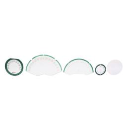 Trim Parts - Trim Parts 5140 1953-54 Corvette Instrument Lens Set - Image 3