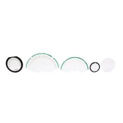 Trim Parts - Trim Parts 5140 1953-54 Corvette Instrument Lens Set - Image 1