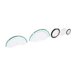 Trim Parts - Trim Parts 5141 1955-57 Corvette Instrument Lens Set - Image 2