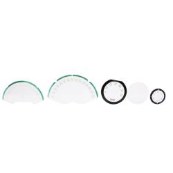 Trim Parts - Trim Parts 5141 1955-57 Corvette Instrument Lens Set - Image 1