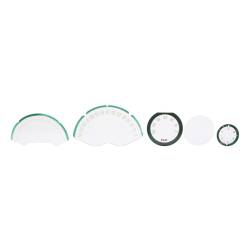 Trim Parts - Trim Parts 5141 1955-57 Corvette Instrument Lens Set - Image 3