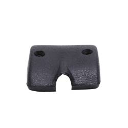 Trim Parts - Trim Parts 5224 1967 Corvette Rear View Mirror Bracket Cover Black EACH - Image 1