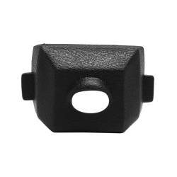 Trim Parts - Trim Parts 5226 68-76 Corvette Rear View Mirror Bracket Cover Black EACH - Image 1