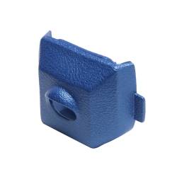 Trim Parts - Trim Parts 5226E 68-70 Corvette Rear View Mirror Bracket Cover Bright Blue EACH - Image 2