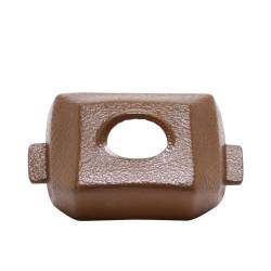 Trim Parts - Trim Parts 5226K 1973 Corvette Rear View Mirror Bracket Cover Dark Saddle EACH - Image 1