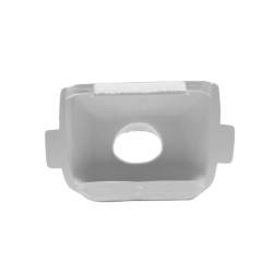 Trim Parts - Trim Parts 5226S 1976 Corvette Rear View Mirror Bracket Cover White EACH - Image 3