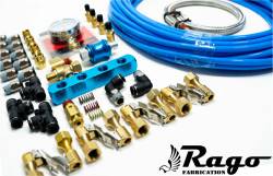Rago Fabrication - Rago Fabrication R70FTWIFEYAIRSYSTEM Auxilliary Air Compressor Manifold System - Image 1