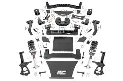 Rough Country Suspension Systems - Rough Country 10940 6" M1 Strut Suspension Lift for 21-26 Suburban/Yukon XL 4WD - Image 1