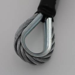 Blue Ox - Blue Ox BX88208 Safety Cable Kit w/Permanent Mount Class IV 10000 lb 3 Long - Image 2