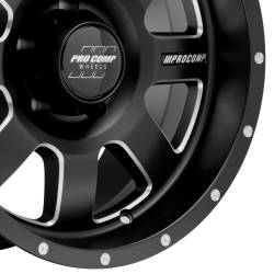 Pro Comp Wheels - Pro Comp Wheels PA73 TRILOGY 20x10 5x5.5 -18mm Satin Black/Milled PXA5173-21085 - Image 2
