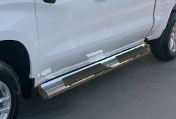 APS - APS S-Series Running Boards Polish 07-18 Silverado/Sierra Double WB03SAI5S - Image 1