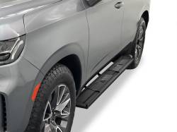 APS - APS WB03SBB2B S-Series Running Boards Black for 21-25 Chevy Suburban - Image 1