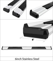APS - APS S-Series Running Boards Polish 18-23 Chevy Traverse WB03SCC3S - Image 3