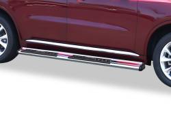 APS - APS S-Series Running Boards Polish for 11-25 Dodge Durango WB04SBE2S - Image 1