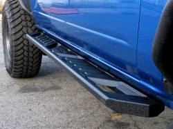 APS - APS A-Series Running Boards Black 99-16 Ford Super Duty Crew WB06AJA1M - Image 2
