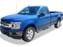 APS - APS S-Series Running Boards Polish 15-25 F150/Super Duty Reg WB06SAH9S - Image 2