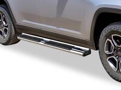 APS - APS S-Series Running Boards Polish for 21-25 Grand Cherokee WL WB10SBG6S - Image 1