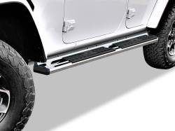 APS - APS S-Series Running Boards Polish for 18-25 Wrangler JL 4DR WB10SAA1S - Image 1
