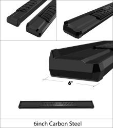 APS - APS S-Series Running Boards Black for 07-18 Wrangler JK 2DR WB10SAJ6B - Image 3