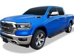APS - APS S-Series Running Boards Black for 19-25 RAM 1500 Crew WB04SBE8B - Image 2