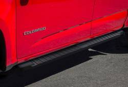 APS - APS WB03TAI7B T-Series Running Boards Black for 15-25 Colorado/Canyon Crew - Image 1