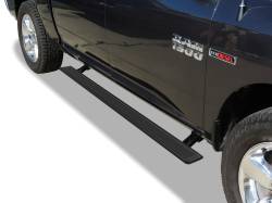 APS - APS PB04WBJ8B W-Series Power Running Boards Black for 13-18 RAM 1500 Crew - Image 1