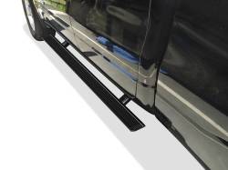 APS - APS W-Series Power Running Boards Black for 19-25 RAM 1500 Quad PB04WAE9B - Image 1