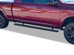 APS - APS PB04WBJ9B W-Series Power Running Boards Black for 13-24 RAM HD Mega - Image 1