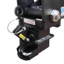 Shocker Hitch - Shocker Hitch 45SQ-STR-SL-9 Shocker 30K Offset Gooseneck Air Hitch-2-5/16" Ball - Image 4